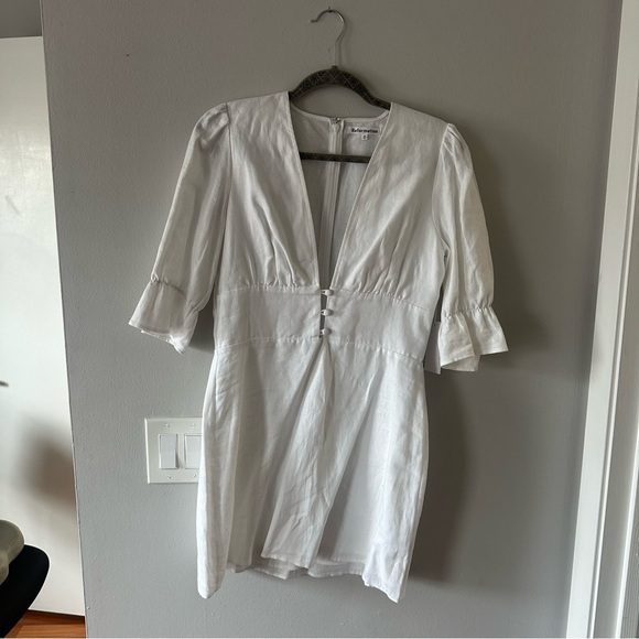 Reformation Simi Linen Dress - Picture 2 of 6
